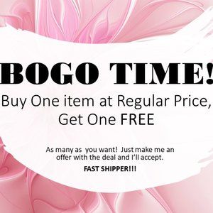 Get your BOGO deal now!